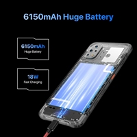 UMIDIGI BISON 2 Pro Android 12 wytrzymały smartfon Helio P90 Octa Core 6.5 "FHD + 48MP potrójny aparat 6150mAh bateria Bison 2 telefon 4